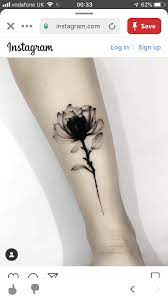 X Ray Rose Black Flowers Tattoo Body Art Tattoos Silouette Tattoo