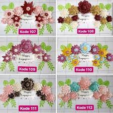 Terbuat dari kertas, diameter buket 17cm, tinggi 27cm, sudah termasuk packing kardus tebal. Jual Promo Paket Backdrop Bunga Kertas Dekorasi Hiasan Dinding Murah Di Lapak Uwokz Paper Flower Bukalapak