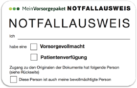 Patientenverfugung Vorsorgevollmacht Und Mehr Mein Vorsorgepaket De Patientenverfugung Vorsorge Vollmacht