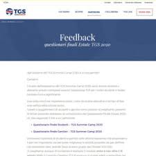 Questionario Di Verifica Finale Estate 2020 Ultima Chiamata Tgs Eurogroup