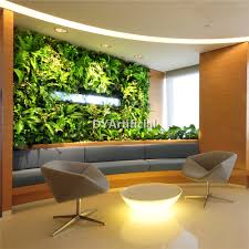 Faux greenery plants and flowers. Custom Design Indoor Artificial Plants Wall For Home Decoration Dongyi