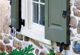 Southern shutter company founded in 1964 the nation's leading wholesale manufacturer of functional exterior and interior wood shutters, exterior gable ventilators, interior horizontal wood blinds and shutter hardware Hardscaping 101 Exterior Wooden Shutters Gardenista