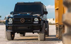 Download Wallpapers Mercedes G63 Amg 2017 Black G63 Brabus W463 Tuning Brutal Suv German Cars Mercedes Besthqwallpapers Com Mercedes G63 G63 Amg German Cars