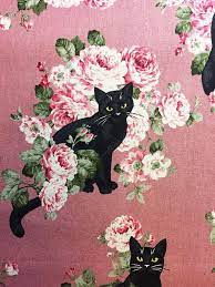 Pin On Japanese Cat Fabrics