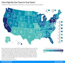 Gas Tax Rates July 2018 State Gas Tax Rankings Tax