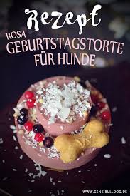 Rezept Rosa Geburtstagstorte Fur Hunde Hundekuchen Rezepte Hunde Kuchen Geburtstagskuchen Fur Hunde