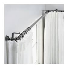 Found On Bing From Www Ikea Com In 2020 Corner Curtains Corner Window Curtains Wrap Around Curtain Rod