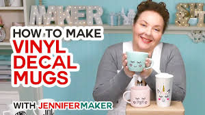 Maybe you would like to learn more about one of these? How To Put Vinyl On Mugs Vinyl Test Cute Designs Youtube