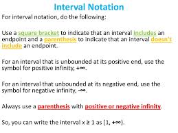 How do you write in interval notation x is positive? Topic 3 Functions Class 1 Domain Range And End Behavior Ppt Download