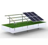 Large Scale Solar Ground Mounting System Double Pole Mount ...
