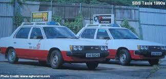 Image result for Red 1990 Taxi