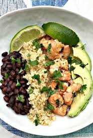 Cilantro Lime Shrimp Quinoa Bowl Recipe Healthy Meal Prep Mexican Food Recipes Cooking Recipes In 2020 Shrimp And Quinoa Cilantro Lime Shrimp Shrimp Quinoa Bowl