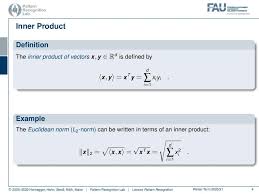 The frobenius norm of a matrix a ∈ rn×n is deﬁned as kakf = √ trata. Lecture Notes In Pattern Recognition Episode 17 Norms And Unit Balls Pattern Recognition Lab