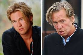 Val Kilmer Then And Now Faithful Congregation In 2020 Celebrities Then And Now Val Kilmer Celebrity Pictures