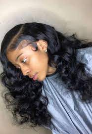 Loose Wave Sew In With Closure Styles For Black Women 100 Unprocessed Virgin Human Hair Weave Bundles Dhl Worldw Loose Waves Hair Weave Hairstyles Hair Waves