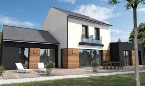 Maison Ultra Moderne Noir Et Blanc Nantes Depreux Construction Maison Traditionnelle Facade Maison Constructeur Maison