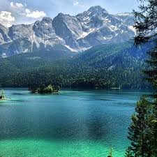 Eibsee Lake Bavaria Grainau Germany Zugspitze Mountain In Background Just Went Yesterday Breathtaking Germany Vacation Germany Castles Germany Tourist