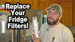How to Replace Water Filter/Air Filters | Frigidaire Gallery ...