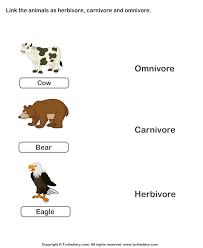An animal that is naturally able…. List Of Herbivores Carnivores And Omnivores Animals Worksheet Turtle Diary