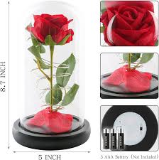 Skip the flowers this mother's day and give your grandma something different, like an arrangement made from delicious fresh fruit from edible arrangements®. Buy Red Artificial Flower Rose Gift Light Up Silk Rose Flowers Gift Forever Rose In Glass Dome Women Gifts Idea For Valentine S Day Mother S Day Thanksgiving Birthday Anniversary On Any Occasion Online In Vietnam B07ph7g7nl