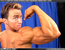 2003 NPC Junior National Championships Men's Backstage Posing Part 1