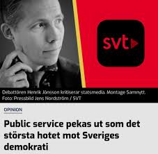Man kan undra varför SVT ska glra ett program om denna människa...