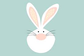 Includes solid, circle monogram, and split monogram. Bunny Face Easter Bunny Grafik Von Igraphic Studio Creative Fabrica