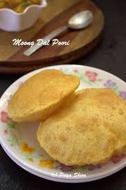moong dal poori / moong dal puri
