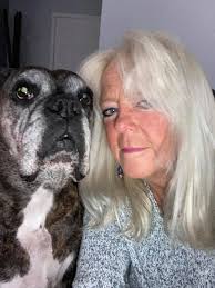 Hello, meet my girl Maddie, she's my baby of course. Last pic is Maddie  with my Jojo. I lost we a couple months ago. Look forward to all the boxer  baby pics