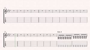 5 / 5 39 мнений. Guitar Song 2 Blur Sheet Music Chords Vocals Youtube