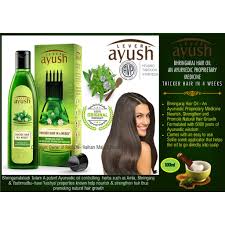 Often used to promote hair growth, luster, softness, and strength, bhringraj oil is believed to prevent premature graying and hair loss. Lever Ayush Bhringaraj Hair Oil An Ayurvedic Proprietary Medicine Thicker Hair In 4 Weeks 100ml Shopee Malaysia