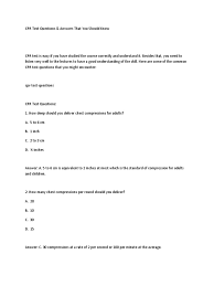 If you require interpretation services, including asl. Cpr Mcq 01 Cardiopulmonary Resuscitation Cardiac Arrest