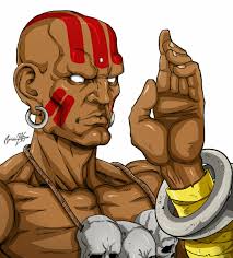 Dhalsim's moves in Street Fighter