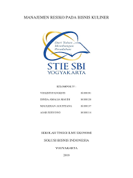 Maybe you would like to learn more about one of these? Manajemen Resiko Pada Bisnis Kuliner
