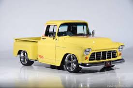Image result for Chrome Yellow 1955 Truck