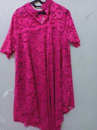 Cari produk gamis wanita lainnya di tokopedia. Dress Brokat Pink Magenta Fesyen Wanita Pakaian Wanita Gaun Rok Di Carousell