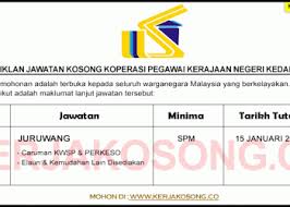 Jawatan kosong jkr negeri kedah, tarikh tutup permohonan 18 april 2021 april 3, 2021. Jawatan Kosong Kedah