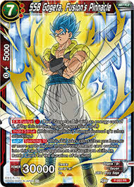 Dragon ball super card game cards. Ssb Gogeta Fusion S Pinnacle Dragon Ball Super Dragon Ball Super Goku Dragon Ball Super Manga