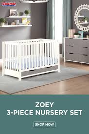 Zoey 3 Piece Nursery Set Baby Cribs Crib Design Baby Crib Mattress