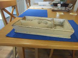 Not everyone is going to have a fully equipped workspace with a table saw; Old Wooden Cutlery Trays