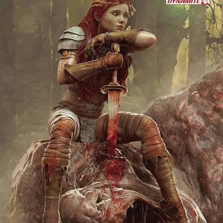 red sonja 2023 #4 cvr d barends