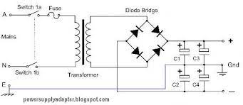 Basic Dual Polarity Power Supply Audio Amplifier Power Supply Circuit Electronic Schematics