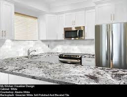 Alaska White Granite Kitchen Backsplash Designs White Granite Countertops Kitchen Tools Design