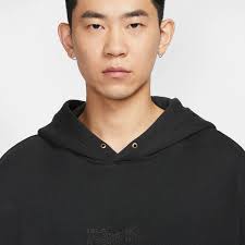 Áo Nike Club Men's Oversized French Terry Pullover Hoodie 'Off-Noir'  HV4722-045