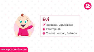 Contoh saja penghitungan tahun baru imlek akan berbeda. Arti Nama Evi Posbunda