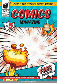 Comics Creator Comic Poster Blank Comic Book Comic Book Layout