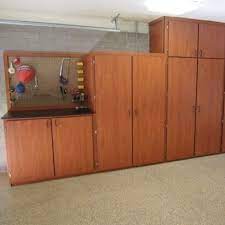 Get organized with this 72 in. Phoenix Metro Garage Cabinets And Overhead Storage Specialists Quick Response Garage Cabinets