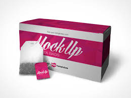 Tea Box And Bag Psd Mockup Psd Mockups