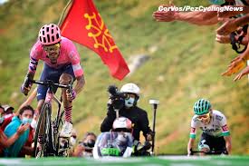 Dvojice martínez, kämna využívá menší váhy, na čele můžeme sledovat tři cyklisty! Le Tour 20 Stage 13 Martinez Erupts On Puy Mary Roglic Takes Time Pezcycling News