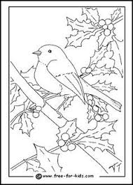 You can colour each one in a different colour if you like! Christmas Tree With Birds On It Coloring Pages Robin Colouring Page File Size 0 5mb Coloring Pages Winter Christmas Coloring Pages Bird Coloring Pages